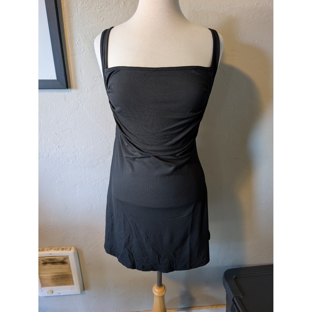 Womens NWT black Cider open back dress size M‎